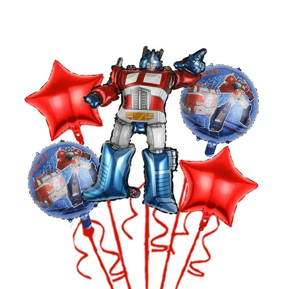 Balloon Set, Cute Print Balloons for Themed Birthday Party Decorations Boys Girls Party Supplies