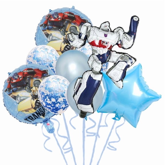 Balloon Set, Cute Print Balloons for Themed Birthday Party Decorations Boys Girls Party Supplies
