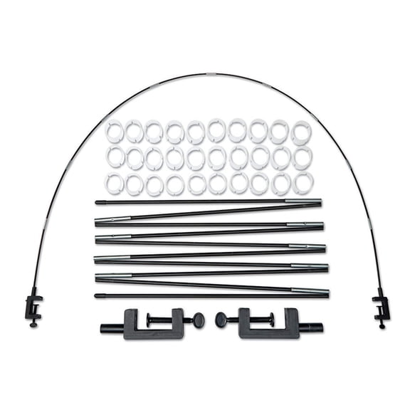 Balloon Table Arch Kit by Celebrate It Adjustable Plastic Frame with Clamps & Balloon Rings for Party Decor - 6 Pack (Balloons Not Included)