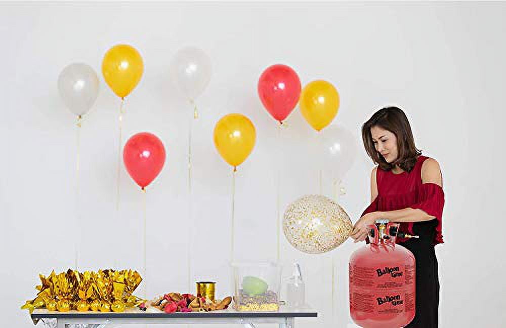 Balloon Time Disposable Helium Tank 14.9 cu.ft 12 Silver Balloon