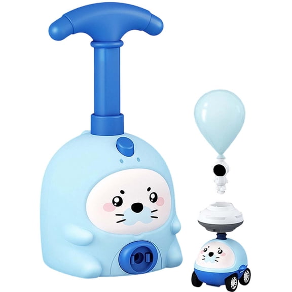 Balloon Toy – Animal Air Powered Balloon Car with Launcher Set, Easy Pump, Party Fun