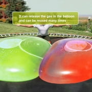 Balloon Toy Water Filled Outdoor Bubble Ball Inflatable Blow Up Children Balloon Toy, Orange, LV