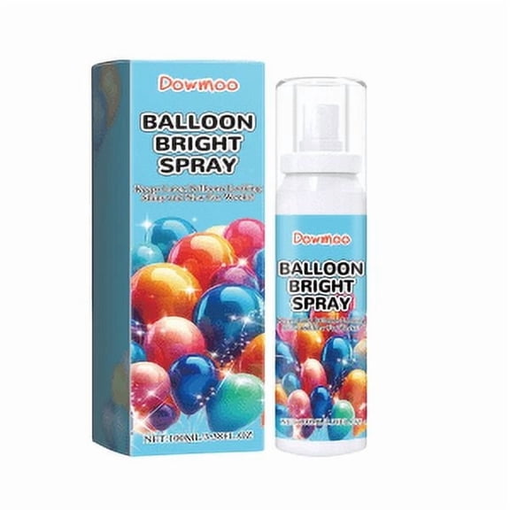 Balloon high-gloss spray anti-oxidation, maintaining the bright appearance of balloons and enhancing their luster for scene decoration