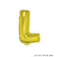 thumbnail image 1 of Balloon on Stick - 16 Gold Letter L, 1 of 1