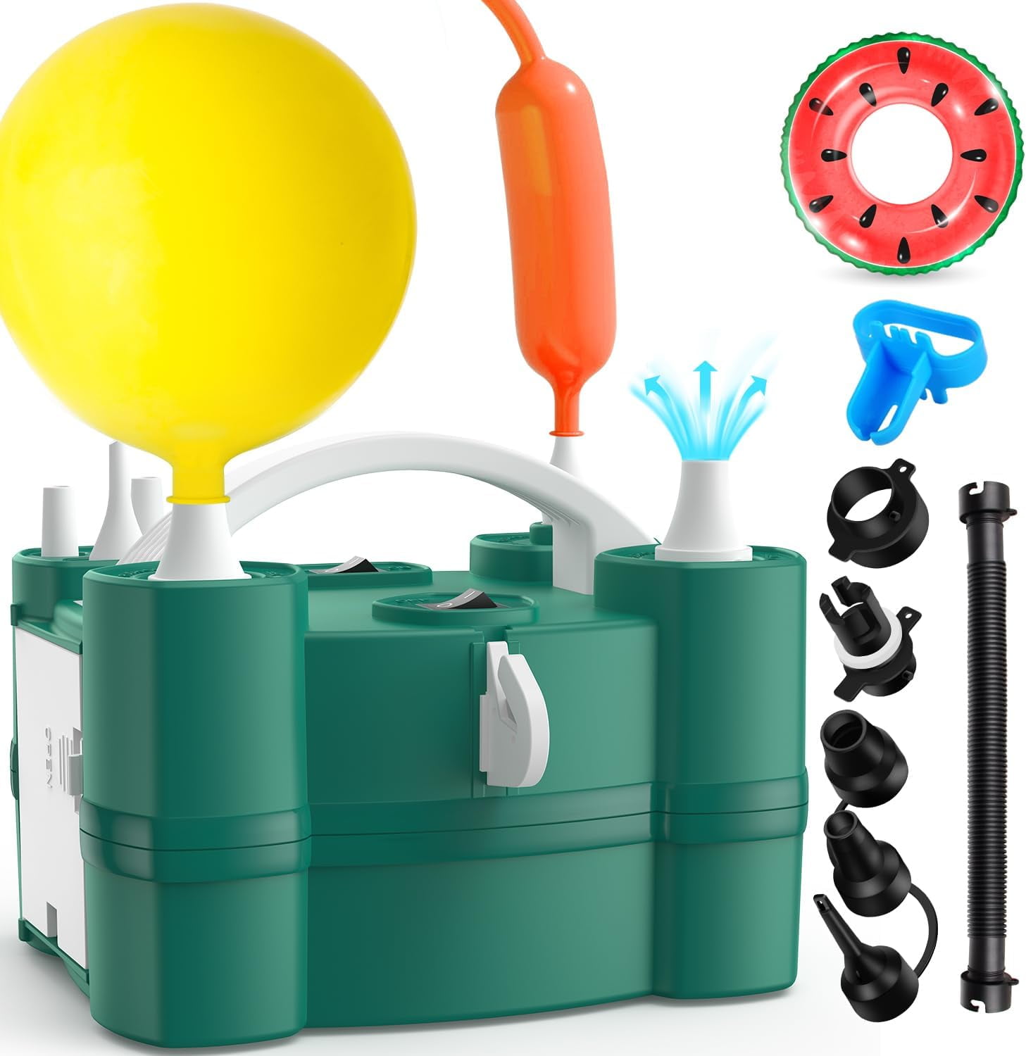 Balloon pump three in one electric air pump, suitable for all balloons ...