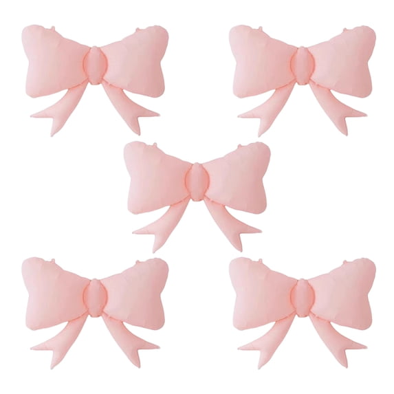 Balloons for Birthday Party Korean Trend Macaroon Bow Aluminum Party Decoration 62*48cm/24.4*18.9In Birthday Party Decorations for Children's Day Kindergarten Activities