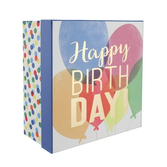 Balloons Rigid Gift Box - 12 x 12 x 4.5