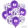 thumbnail image 1 of Balloons Set 30pcs with Confetti for Party/Birthday/Graduation Decorations（12 In）, 1 of 3