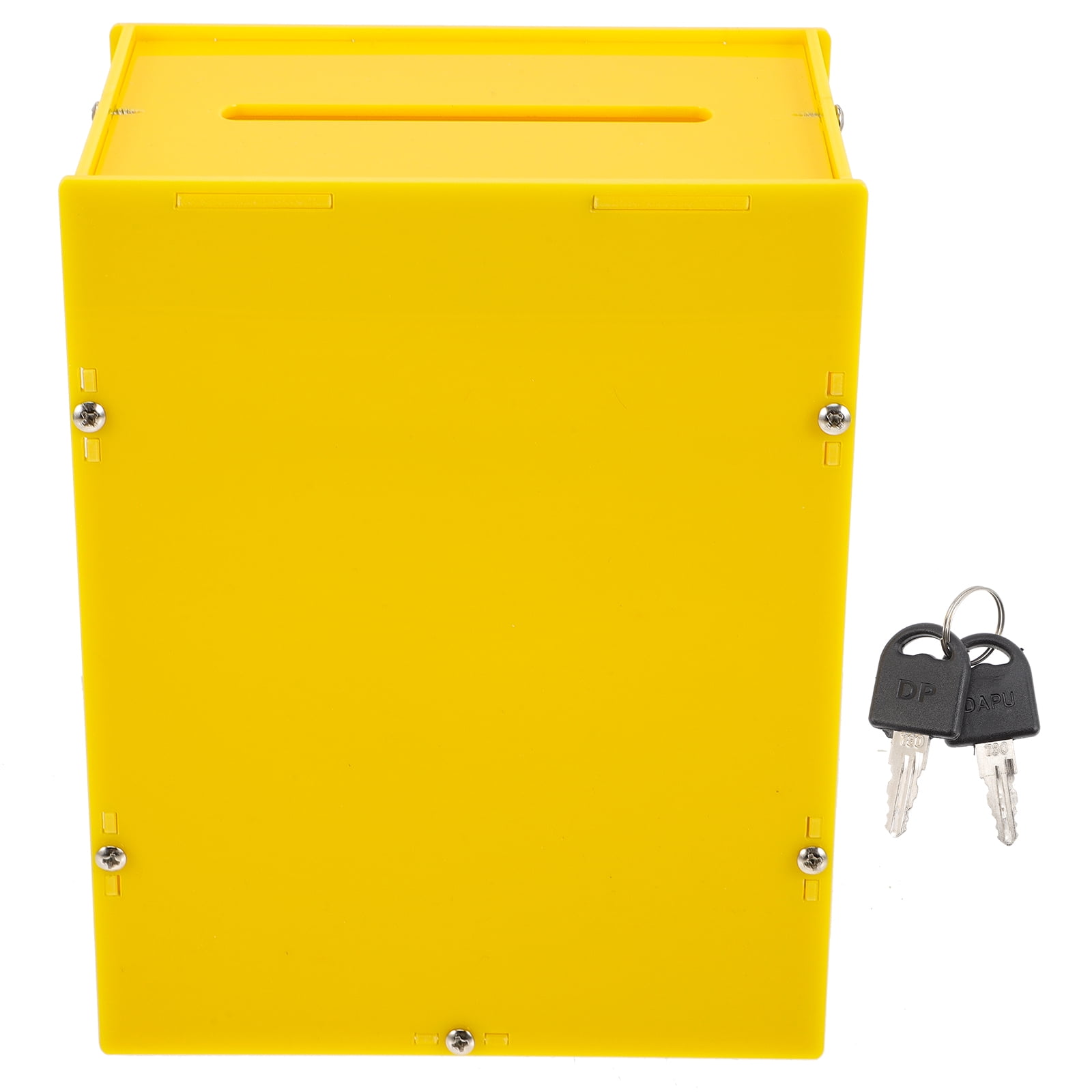 Ballot Box Donation Boxes for Fundraising Voting Ticket Container with
