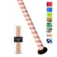 thumbnail image 1 of Ballpark Elite Bat Grip Tape for Baseball/Softball | 1.10 MM Precut Baseball Bat Grip Replacement | Black, US Flag, Stitch & Camo Grip Tapes (Red and White), 1 of 6