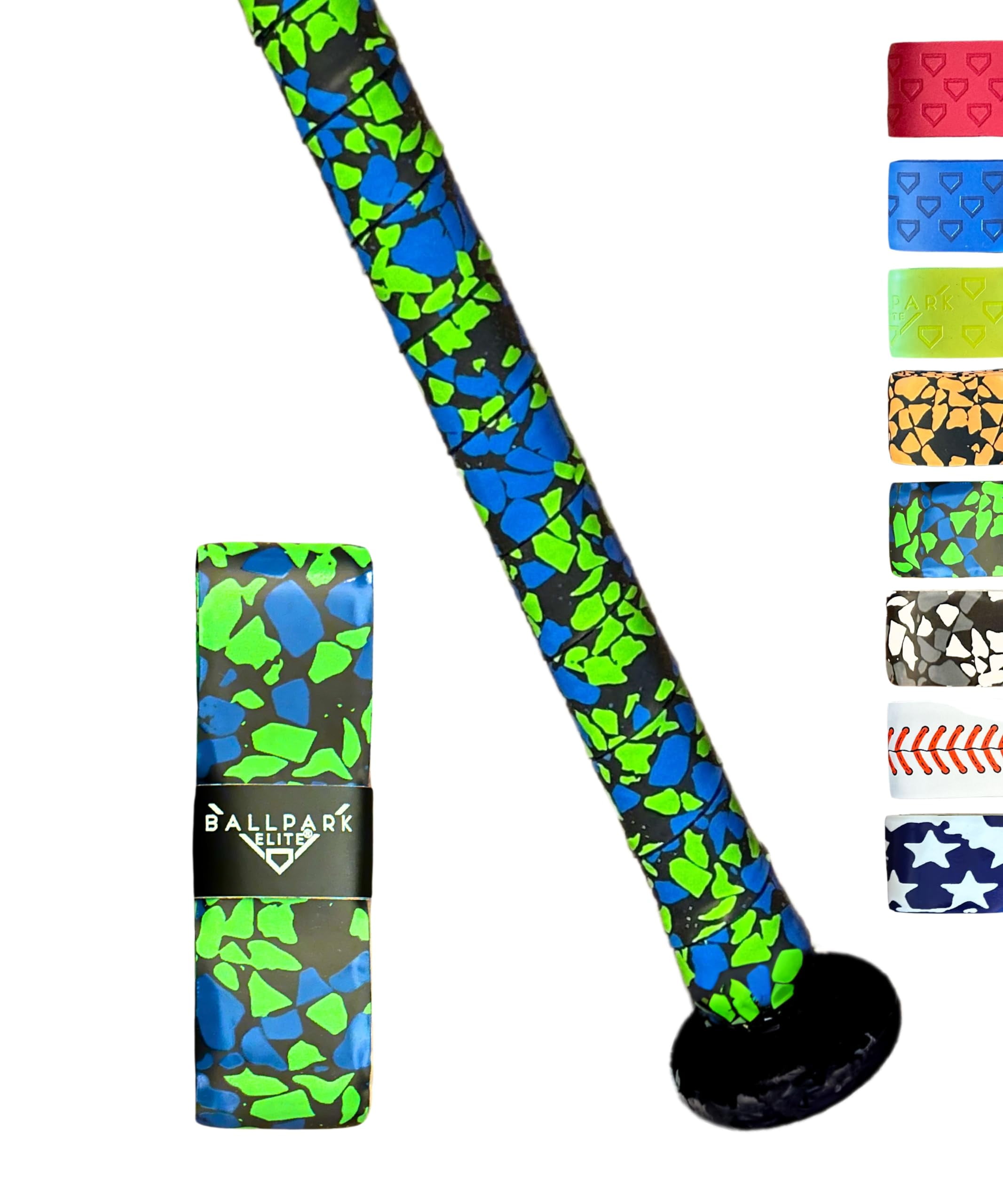 Ballpark Elite Bat Grip Tape for Baseball/Softball 1.10 MM Precut