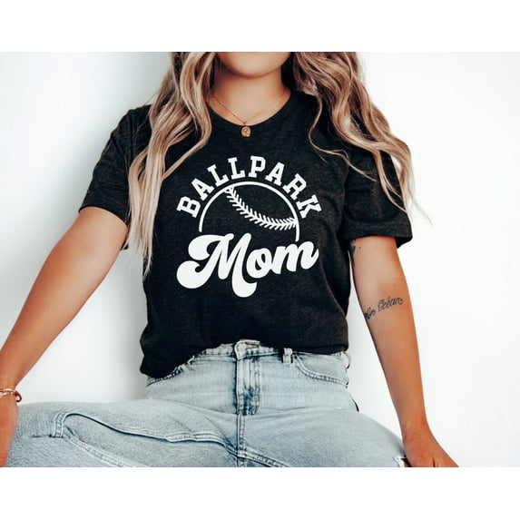 Ballpark Mom Shirt, Baseball Mama Shirt, Softball Mama Shirt, Baseball and Softball Mom Shirt, Ballpark Mom T-shirt, Baseball Tee, Softball SWEATSHIRT All Size S-5XL