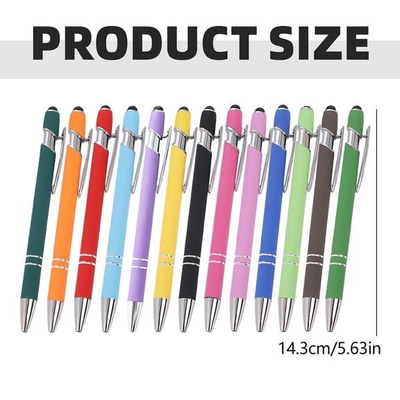 Ballpoint Pen 2-in-1 Stylus, 1.0 mm Black Ink, #F