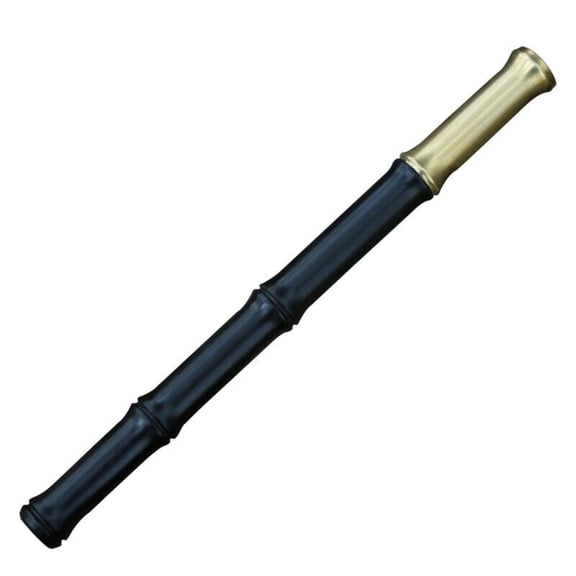 Ballpoint Pen Bamboo Shape Personal Gift Ebony Brass -