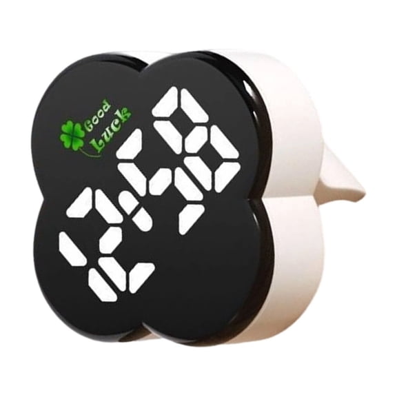 Ballpoint Pen Electronic Watch Mini Clovers Clocks for Penholder 0.74inches