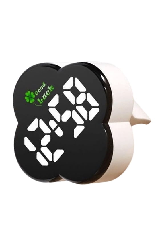 Ballpoint Pen Electronic Watch Mini Clovers Clocks for Penholder 0.74inches