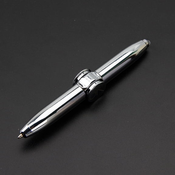Ballpoint Pen Multifunctional Fidgets Spinner Metal Finger Gyro Pe