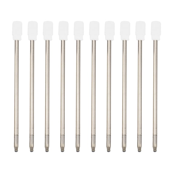 Ballpoint Pen Refills Short Ink Cartridge Replacement for Ballpoint Pens Smooth Writing Pen Refill Pack for Office office Journaling Daily Note Taking Supplies, 10 Short Pen Refills