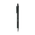 thumbnail image 1 of Universal UNV15510 1 mm Black Barrel Retractable Ballpoint Pens - Medium, Black (1 Dozen), 1 of 8