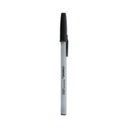 UNIVERSAL Economy Ballpoint Stick Oil-Based Pen Black Medium Dozen 27410