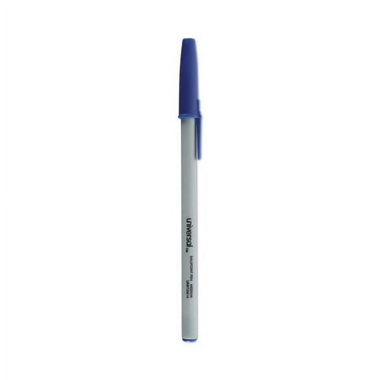 Ballpoint Pen Value Pack, Stick, Medium 1 mm, Blue Ink, Gray/Blue Barrel, 60/Pack Ballpoint Pen Value Pack, Stick, Medium 1 mm, Blue Ink, Gray/Blue Barrel, 60/Pack
