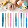 thumbnail image 1 of Ballpoint Pens, 0.38mm Extra Fine Nib Black Pen for Home Coffice, Writing Comfortable Pens Ballpoint, Retractable Black Pens 1pc, 1 of 9