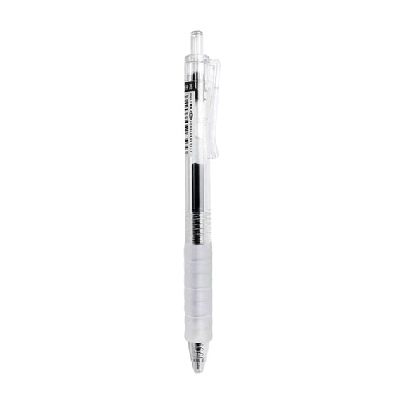 Ballpoint Pens Black Ink 0.5mm ST Tip,Extra Soft Grip,Retractable Rolling Ball Gel Pens,Quick Drying Smooth Writing Pens for Journaling,Note-Taking,Office Supplies
