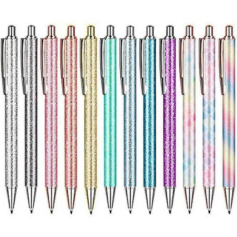  Unibene 6 Pack Slim Gold Ballpoint Pens Black Ink 1 mm - Black  ink, Nice Gift for Business Office Students Teachers Wedding Christmas :  Office Products