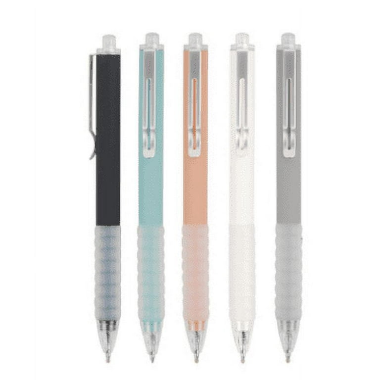 Bright Pens Ballpoint Blue or Black Ink Pens for Work, Office