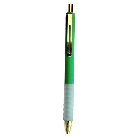 Ballpoint Pens, Ongmies Smooth Writing Pens Medium Point 1Mm Black Pen with Super Soft Grip Ball Point Pen for Men Women Retractable Pens