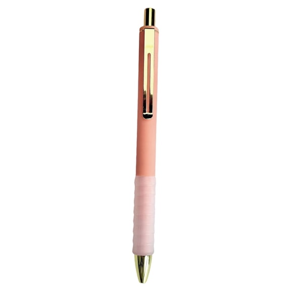 Ballpoint Pens, Soft Grip Ballpen, Black Medium Point Pen, Retractable 1mm for Daily Use, for Office Stationery, Note Taking and General Writing, by Cosmug, Color I