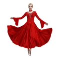 thumbnail image 1 of Ballroom Dance Dresses For Women Competition Modern Dance Dress Big Swing Elegant Waltz Outfits, 1 of 5