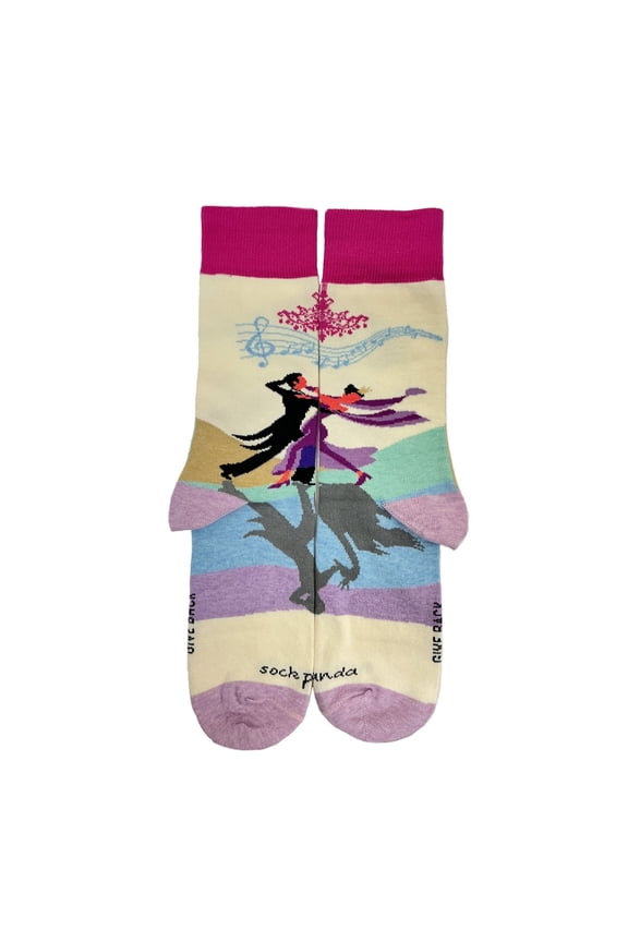 Ballroom Dancers Socks from the Sock Panda (Adult Medium)