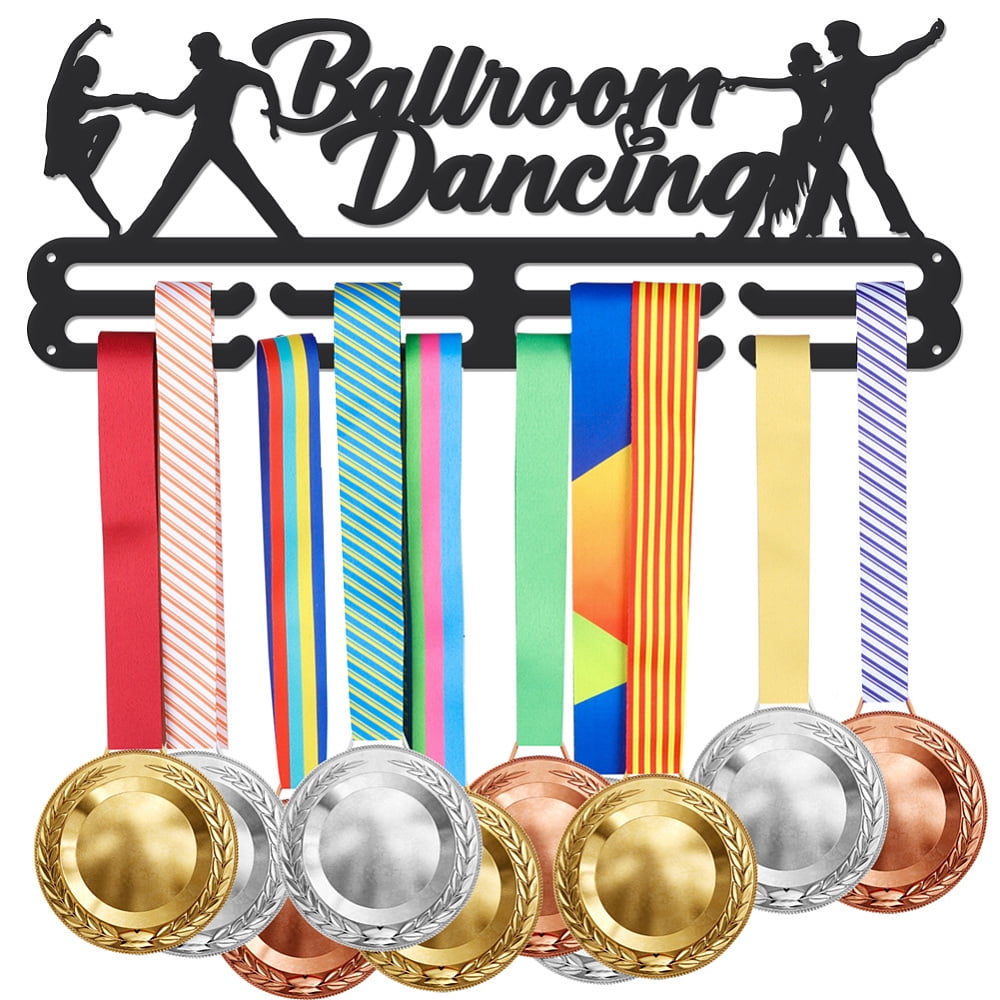 Ballroom Dancing Medal Hanger Display Sports Award Metal Holder Rack ...