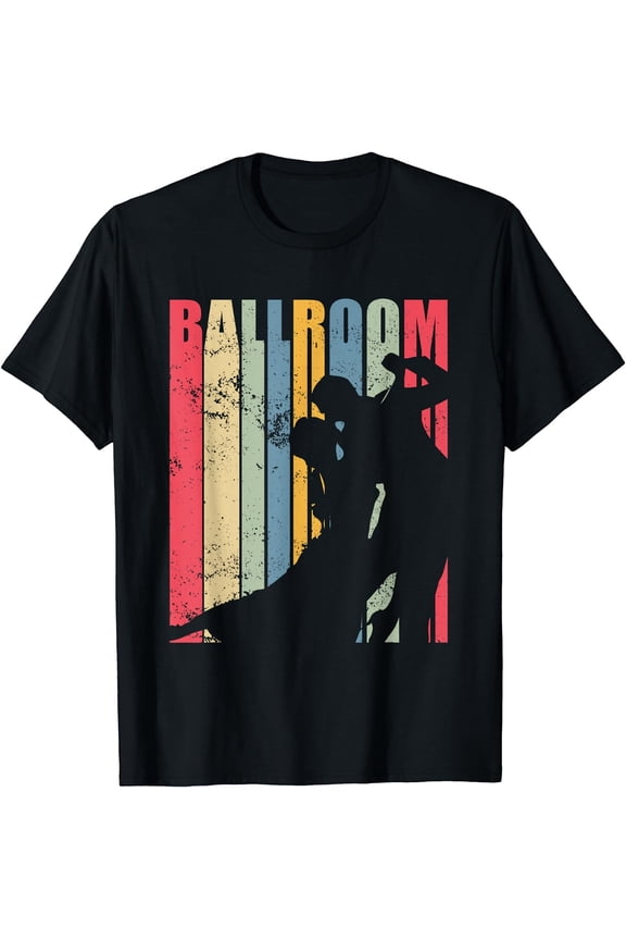 Ballroom Dancing Partner Line Of Dance Ballet Dancer T-Shirt Black 2X-Large