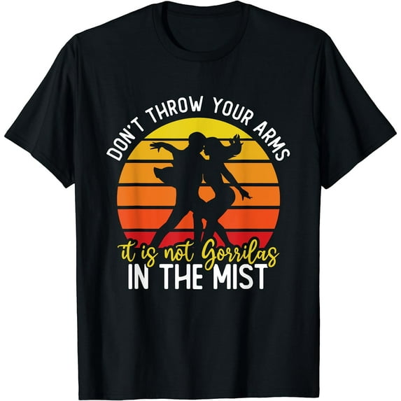 Ballroom Dancing Women Ballroom Dancer Latin Dance Sport T-Shirt Black 2X-Large