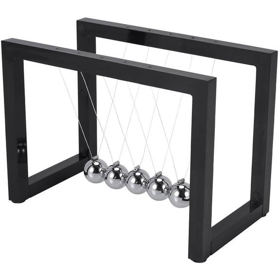 Balls Cradle Balance Ball Pendulum Ornaments Home Decorations Desk Decoraction Toy Gift Black