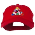thumbnail image 1 of Balls Pool Rack Embroidered Low Profile Washed Cap - Red OSFM, 1 of 5