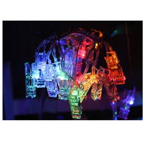 10 PCS/Pack Rope Lights Christmas Tree Light Clips LED Rope Light ...