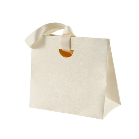 BallsFHK (10 PCS) Paper Gift Bags With Ribbon Handles Set of 8 Assorted Colors Bulk Reusable For Gift Wrap Girls Kids Birthday Bridal Shower Party Favors Goodie Bags Candy Christmas