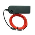 thumbnail image 1 of BallsFHK 1M Battery Operated Luminescent Neon LED Lights Glow EL Wire String Strip Rope, 1 of 4