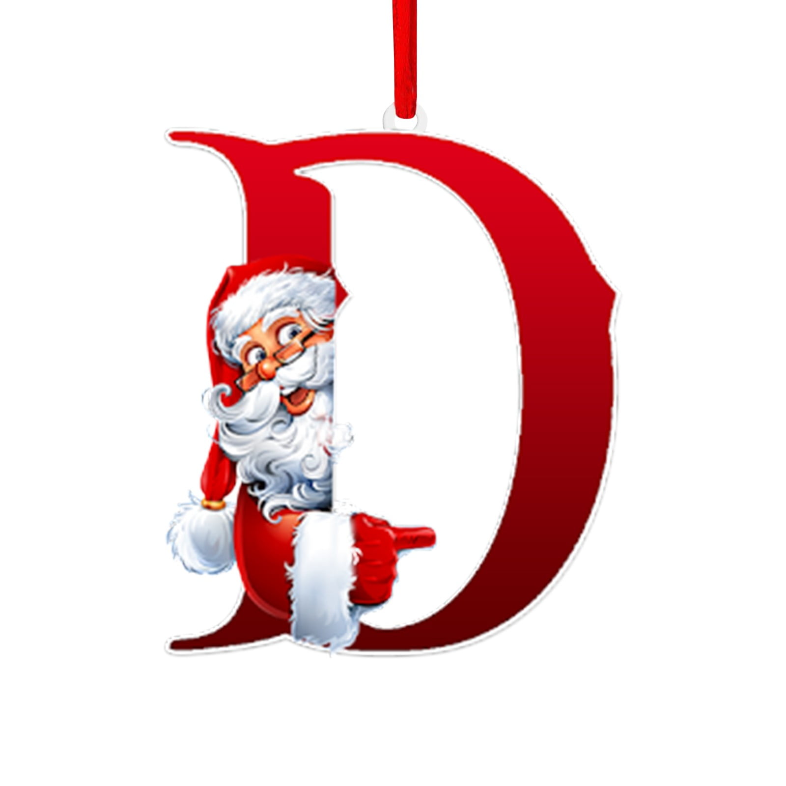 BallsFHK 26 Letter Christmas Tree Hanging Personalized Christmas Letter