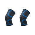 thumbnail image 1 of BallsFHK 2PC Unisex Compression Knee Sleeve Support Running Basketball Lift Knee Pads, 1 of 4