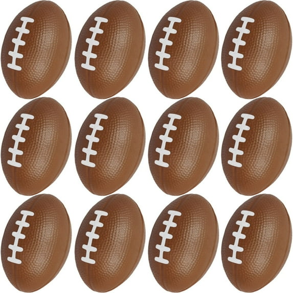 BallsFHK 4cm Solid PU Football Basketball Net Stick Football Foam Foam Child Release Toys