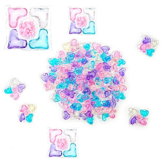 BallsFHK 5 In 1 Laundry Beads, Super Clean Scented Laundry Beads, Long Lasting And Softener, Deep Cleaning Laundry 50 Capsules 400ml