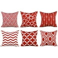 thumbnail image 1 of BallsFHK 6PC/Set Home Decorative Pillowcase Cotton Linen Sofa Cushion Throw Pillow Cover, 1 of 5