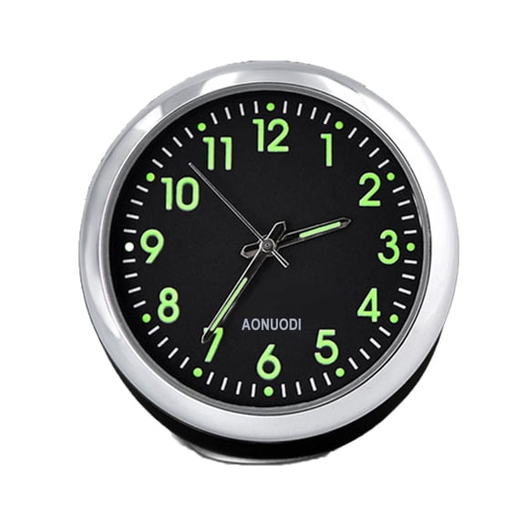 BallsFHK Car Fluorescent Wall Clock Light Quartz Clock Universal Pocket Watch