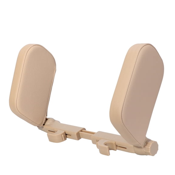 BallsFHK Car Headrest Pillow, 180°Adjustable Head Neck Support Pillow, U- Shaped, Travel Sleeping Car Headrests, Car Seat Headrest With Poles