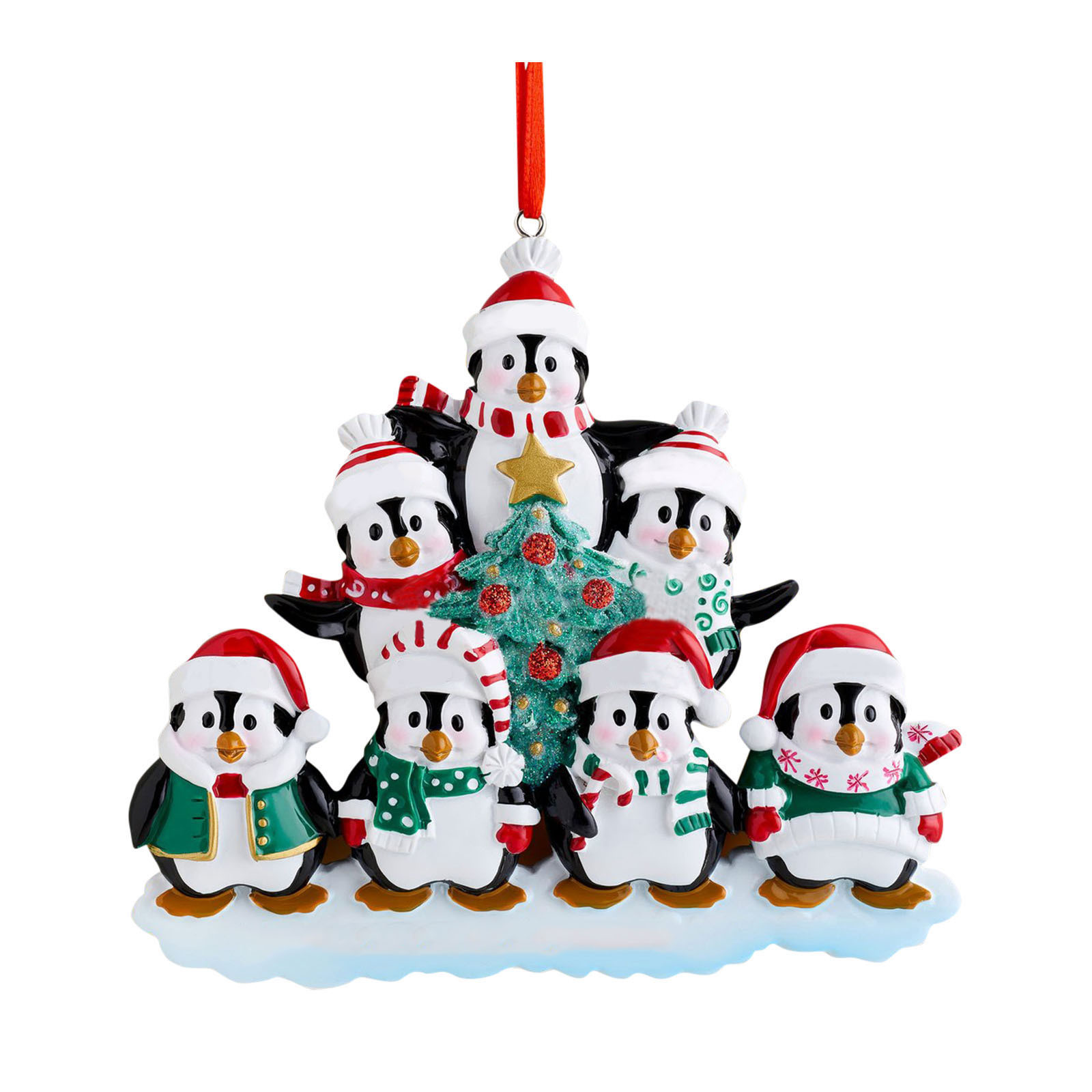 BallsFHK Christmas Clearance Personalized Family Christmas Ornament