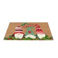 thumbnail image 1 of BallsFHK Christmas Decorative Doormat Xmas Welcome Christmas Gnome Mat Non Slip And Washable Winter Doormat Rubber Back Santa Snowflakes Door Mat For Indoor Outdoor, 1 of 3